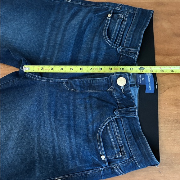 Democracy AbSolution Dark Blue Ankle Jeans Size 14 - Picture 5 of 13